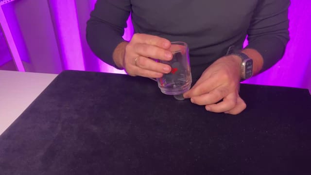 Coin Through Glass