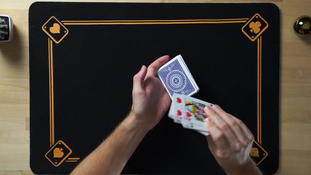 Overhand Shuffle Controls