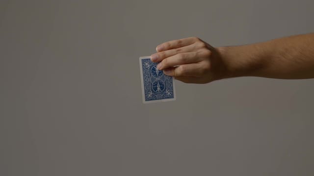 Single Card Vanish