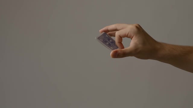 Card Twirling Technique
