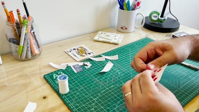Senses Card Routine