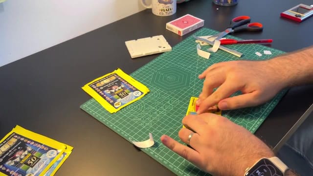 Signed Card to Trading Card Pack
