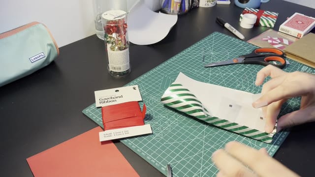 Self-Wrapping Gift