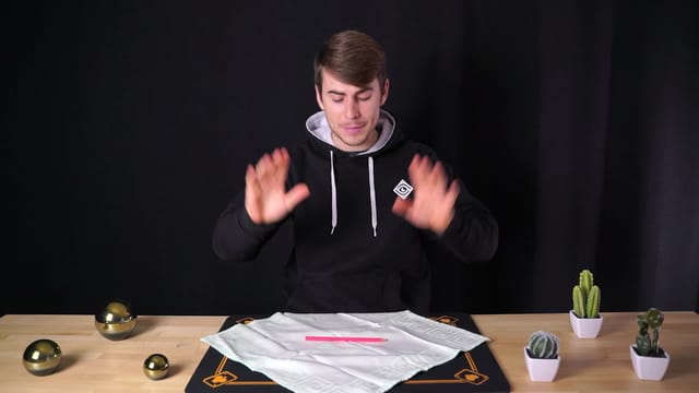 Handkerchief Wand Appearance