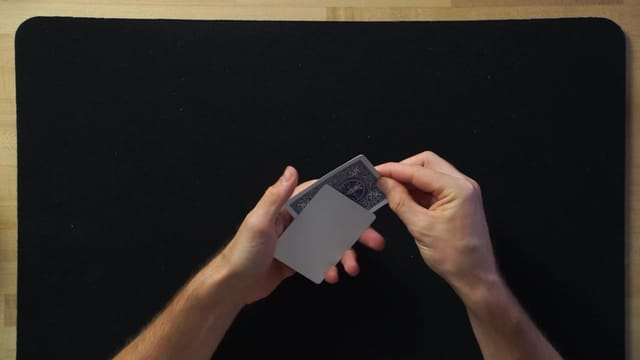 Four Blank Card Routine